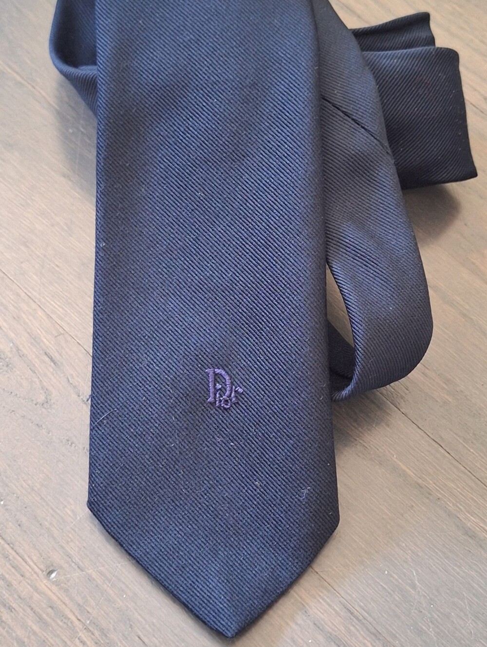 Christian Dior Vintage Lord & Taylor  NECK TIE MEN'S Navy